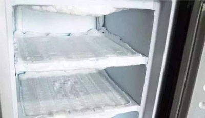 冷柜是否结越多霜越保鲜？